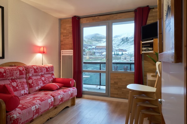 Appartement "Chamrousse" Avec Vue Sur Montagne Et Balcon - Lac Merlat