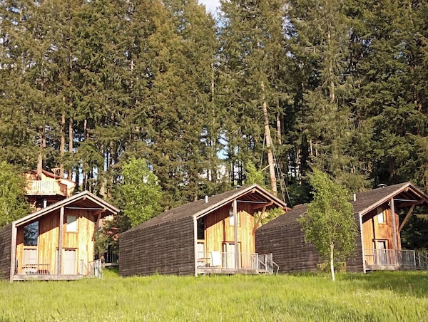 Discover Camping Le Lac Des Sapins, A Charming Address In The Heart Of Nature. - Rhône