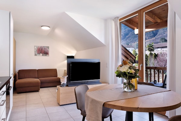 Appartement \"Weingut Lahn Zu Eppan Gandkofl\" Avec Vue Sur Les Montagnes, Balcon Et Wi-fi - Bolzano