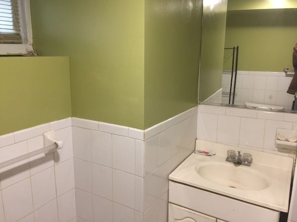 One Bedroom Walk Down With Private Entrance   ,Ten Minutes From Jfk  Airport. - St. Albans - Queens NY