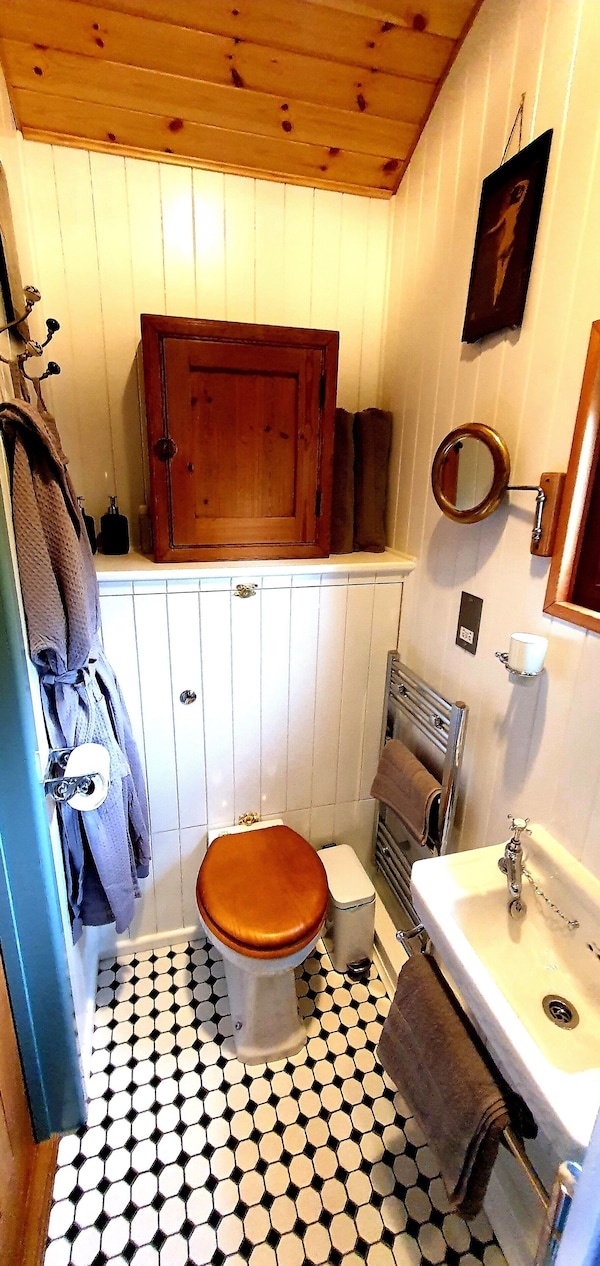 Exquisite Shepherd's Hut With Hot Tub - Between Moor And Sea - Tintagel