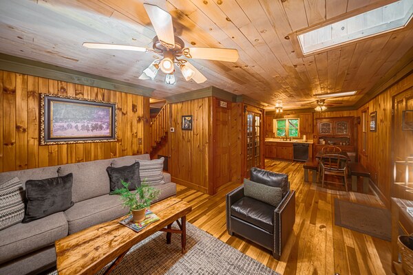 Creekside Cottage - Pet Friendly Forest Cabin With Hot Tub! - Mountain City, TN