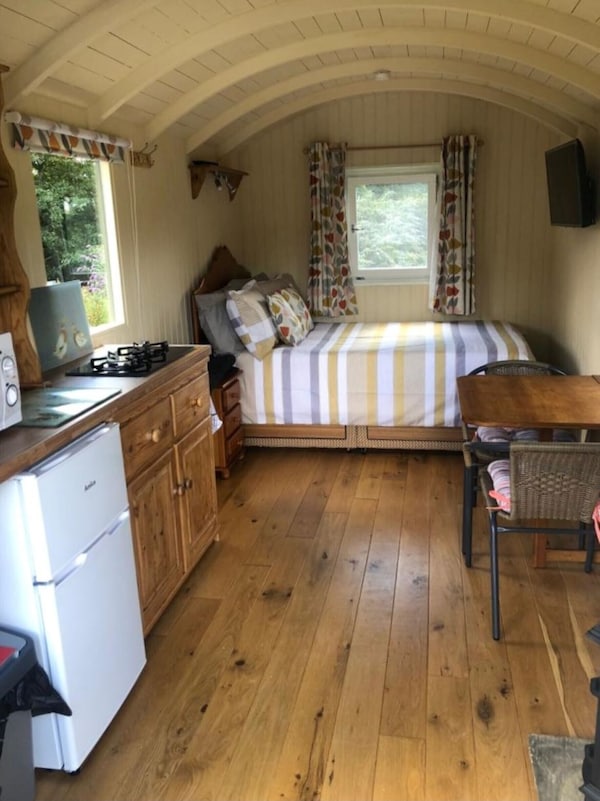 Cosy, Peaceful And Secluded Lakeside Shepherds Hut. - East Sussex