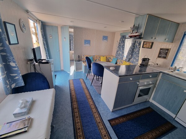 Sunny Mobile Home Rental, La Cotiniere, Oleron Island - Île-d'Aix