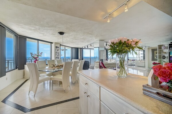 Spectacular Oceanfront Penthouse Double Unit With Wrap Around Balcony 3000 Sq.ft - Ponce Inlet, FL
