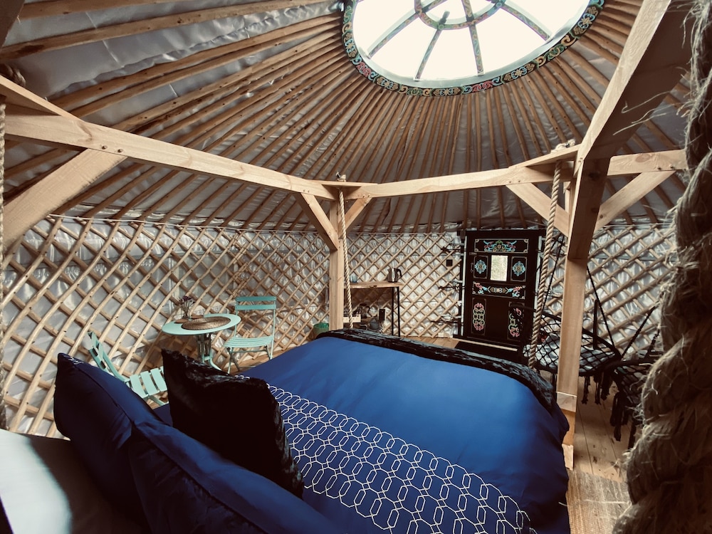 Yurt Freya Is A Traditional Mongolian Yurt With A Little Extra. - Island