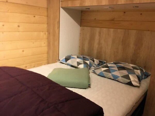 Flower Les Bouleaux Campsite **** - Comfort Chalet 2 Rooms For 2 People - Ranspach