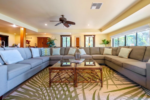 K B M Resorts: Maui Hale-1470, Beach Front House, 3 Bedroom, On The Sand, Sleeps 10+, Perfect For Families, L'occitane, Privacy, Includes Rental Car! - Kihei, HI