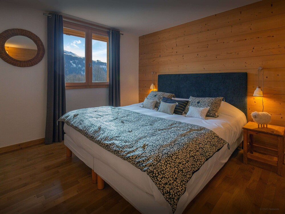 Elegance Lodge - Mountain Family Holiday 10p With Hot Tub - Snow Lodge - Le Grand-Bornand