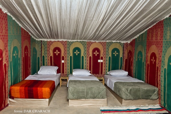 Ferme Dar Charach Luxury Tent In The Heart Of The Palm Grove - 와르자자트