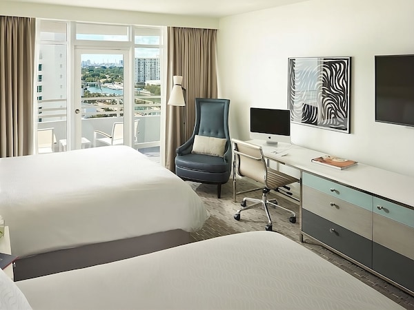 4 X Deluxe Bayview Balcony W/ 2 Queen Beds At Fontainebleau Miami Beach - South Beach