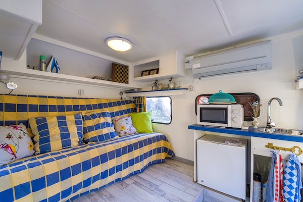 Mobile Home 'Tranquillou Bilou' With Wi-fi - 埃茲