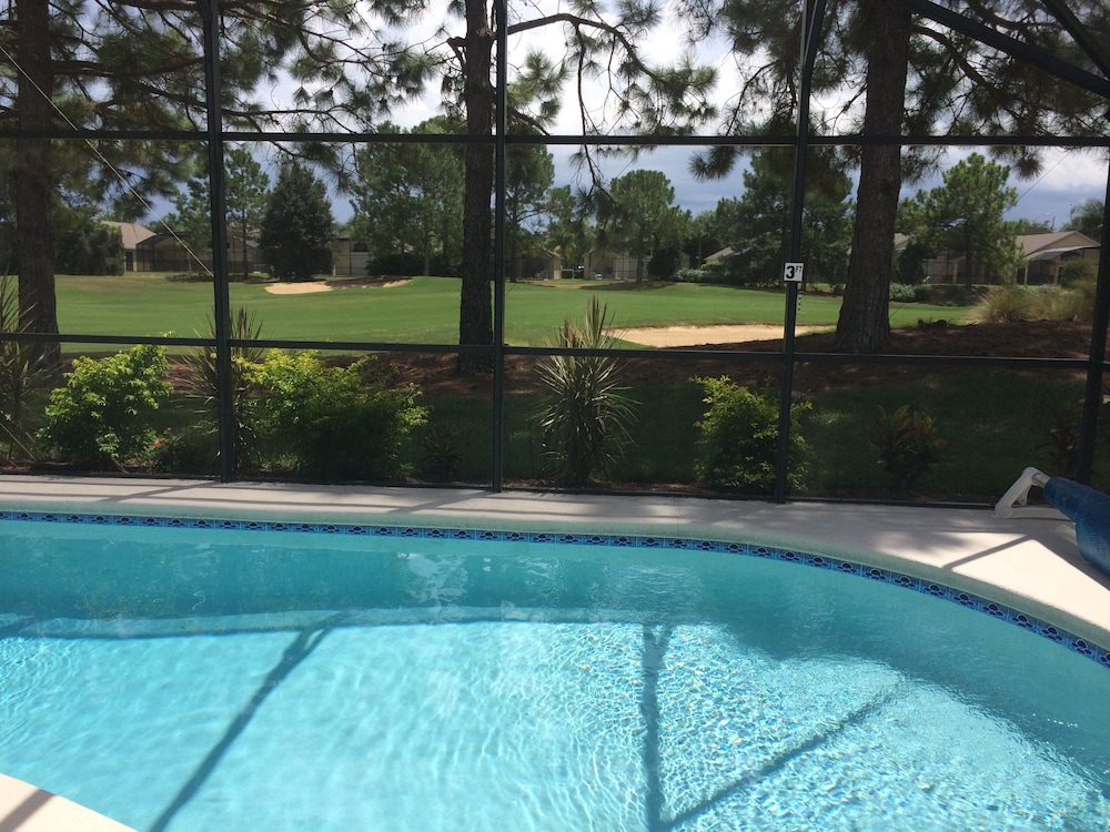 Disney-legoland Southern Dunes Golf Front South Facing Pool Home 4 Beds 3 Baths - Haines City, FL