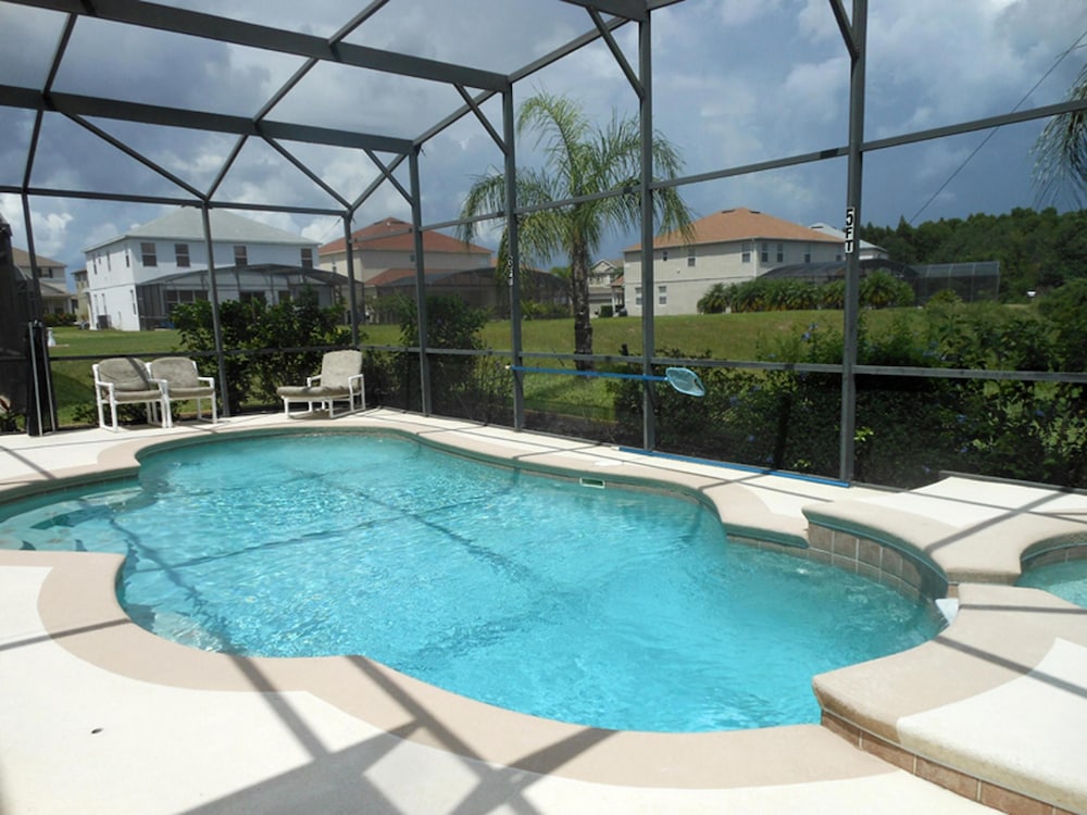 Disneyareaplatinumvillas: Spacious 7br/sleeps14/private Pool&spa/highspeed Wi-fi - Davenport, FL