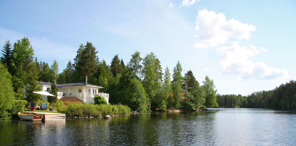 House, Seaside, Roddbåt, Kanot, Privat Brygga - Askersund