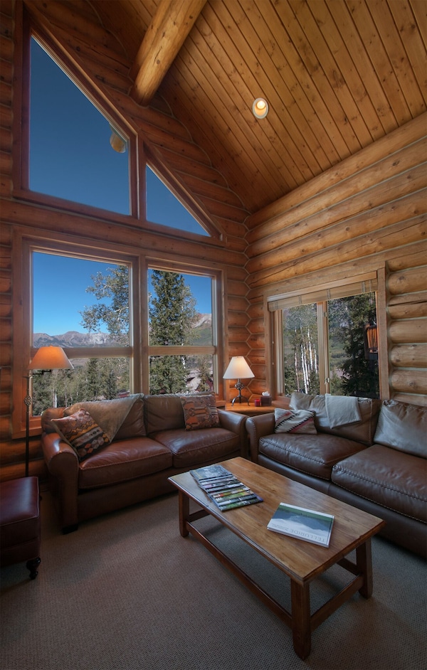 4 Br Mountain Village Luxury Log Home - Great Views, Sleeps 10 - Telluride, CO