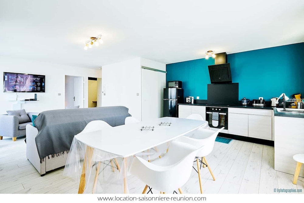 T2 Cozy 100m From The Beach And All Amenities - Réunion