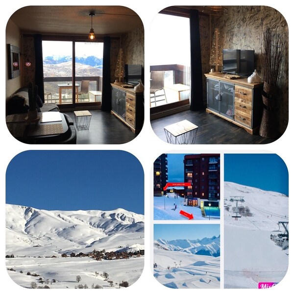 Appartement  100% Ski Aux Pieds (Les Sybelles) Direct Pistes 4 Personnes - Lac Guichard