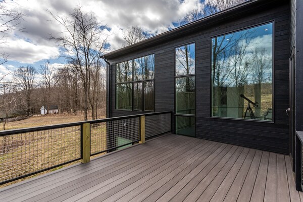 Contemporary House In Kent, Ct, Built In 2018. - Sandy Beach, Morris