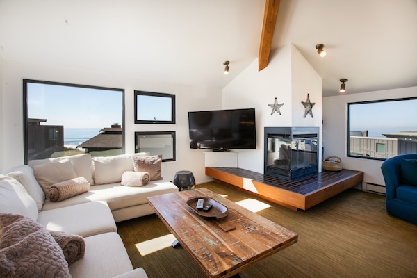 At The Beach! Insanely Great Beach House, Ocean Views And Relaxation For 11! - Moss Landing, CA