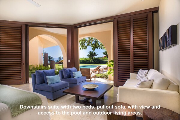 Luxurious 5 Star Oceanfront Villa / Private Pool / In Gates / Staff Service - Punta Mita