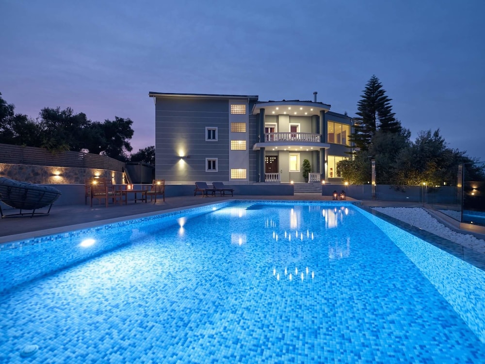Luxury Sea View Mont Bleu Villa With Private Pool, In Zakynthos. - Zakynthos