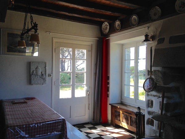 Renovated Water Mill On The Island Of Batz, 6 People, Exceptional View - Île de Batz