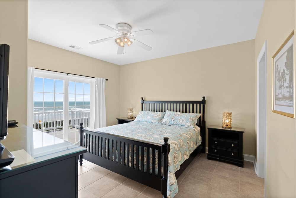 Landshark, Luxury Oceanfront Cherry Grove Home With Game Room And Pool - North Myrtle Beach, SC