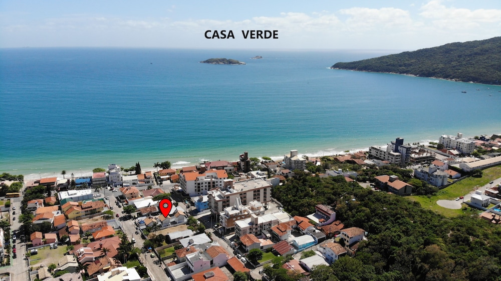 Villa Summer - Green House - Plage De 70 M - 6 Personnes - Wifi Gratuit - Télévision Par Câble - Climatisation - Florianópolis