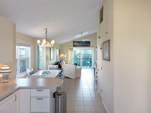 Two Bedroom Town Home Second Row With Ocean And Intercoastal Waterway Views - North Topsail Beach, NC