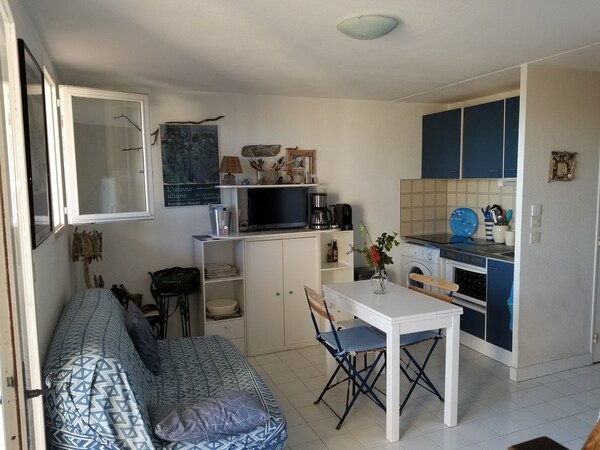 Apartment-villa 2-3 P + 1 Mezzanine / Sea View In Quiet Wooded & Residence - Roquebrun