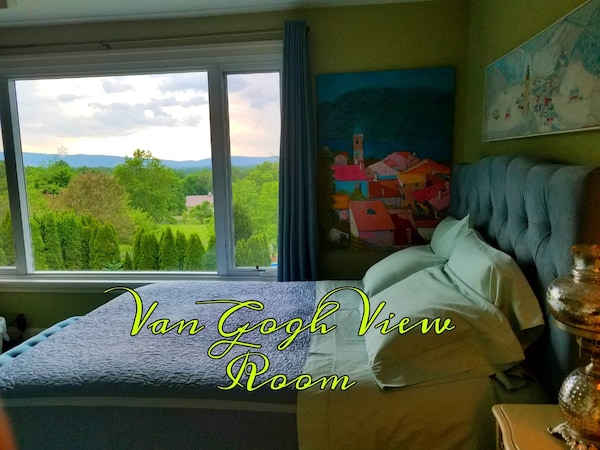 The Van Gogh Room In Villa - Middleburg, VA