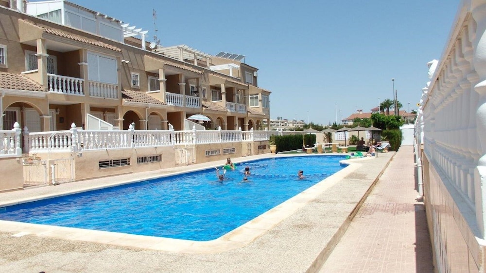 Orange Apartment Mit Meerblick 900m Zum Strand Auf Orihuela Costa Blanca - La Zenia