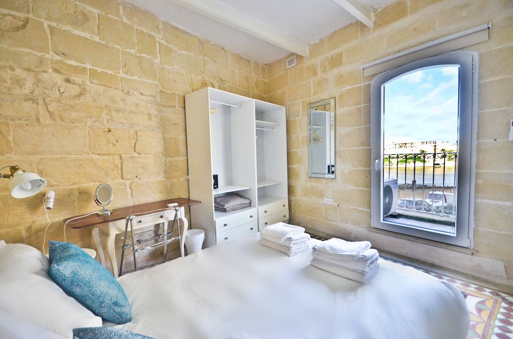 Birgu Home In Vittoriosa Met Een Balkon Met Uitzicht Op De Grand Harbour | Epl 6b - Valletta