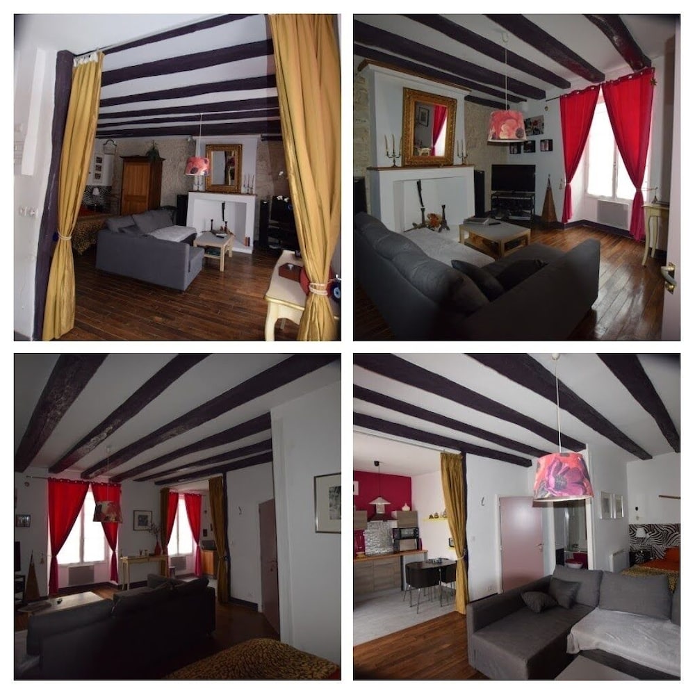 Atypical Apartment In The Heart Of The Medieval City - La Roche-Posay