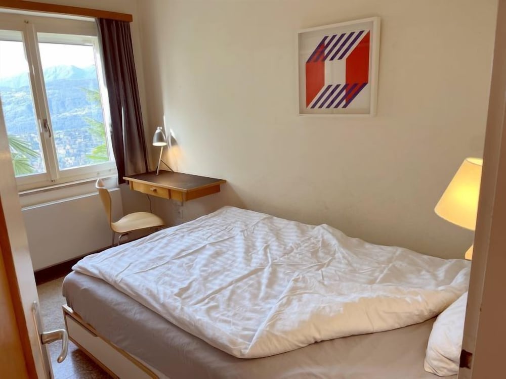 Bonito Apartamento En Villa Con Piscina Privada, Wifi, Tv, Terraza, Vista Panorámica, Aparcamiento - Lugano