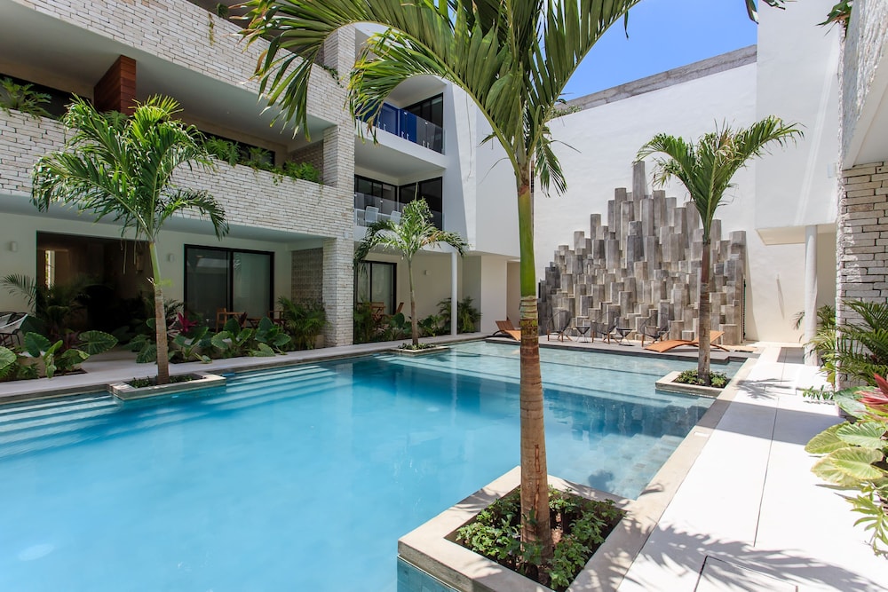 Aldea Zama Oasis: Studio With Rooftop Pool - Quintana Roo