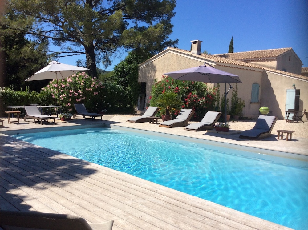 Circuit Du Castellet Rental Villa With Heated Pool, 7km From The Beach - Le Castellet