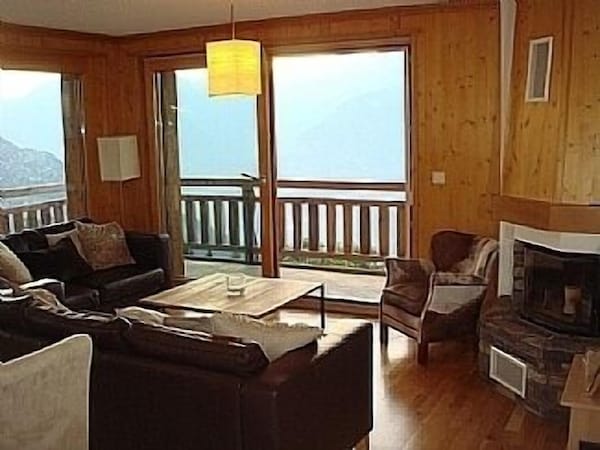 Luxury Swiss Ski Apartment, Spectacular Views Of Rhone Valley, Part Of 4 Valleys - Essex