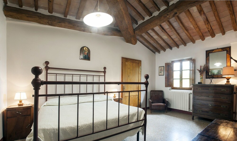 Angenehme Wohnung Mit Pool,  W-lan, Klimaanlage, Haustiere Erlaubt, Panoramablick Und Parkplatz - San Gimignano