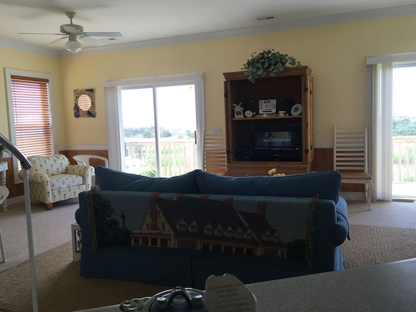 Great Rate\/pet Friendly\/panoramic View Of The Sound, Walk To The Beach. - Frisco, NC
