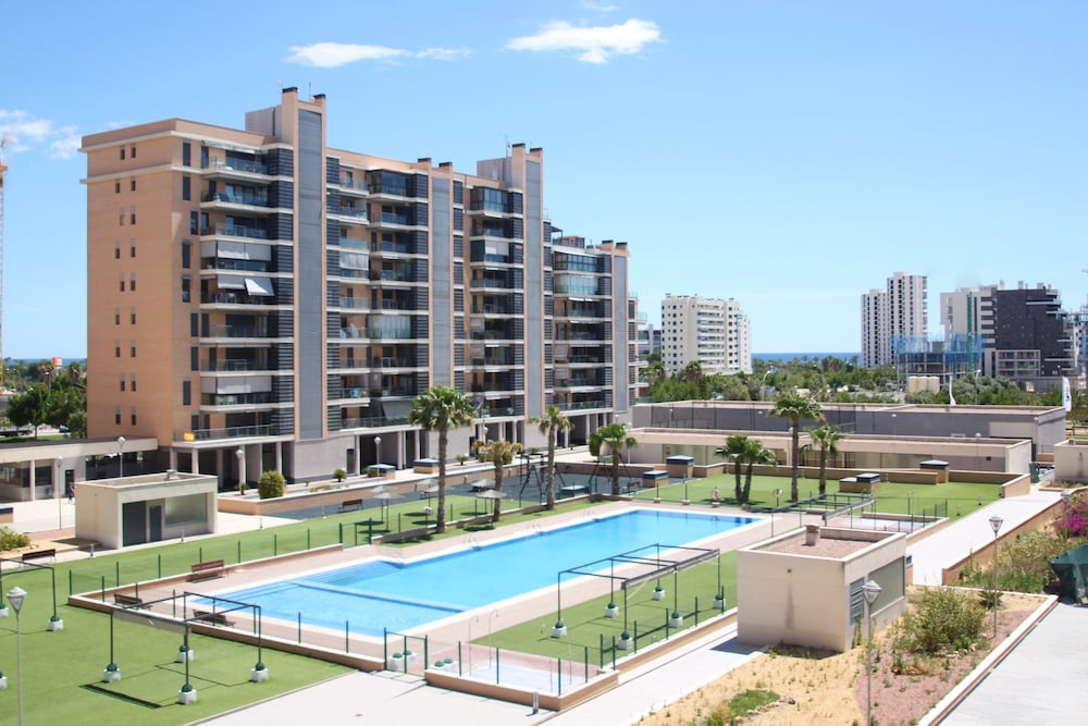 CasaTuris Playa, piscina y parking en Residencial San Juan SJ102 - Alicante