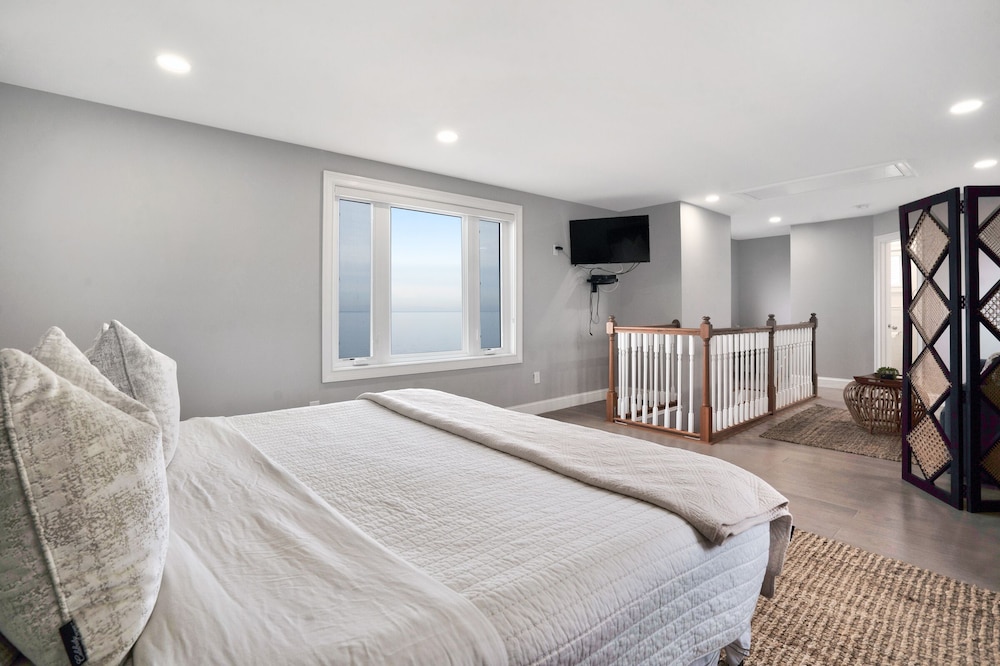 Luxury Beach House W Vues Panoramiques - 1. 5h à New York Pour 10 Personnes - Long Island