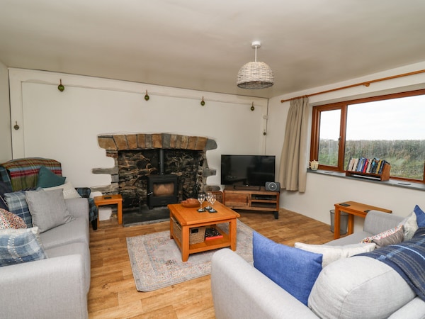 Blaenferwig, Pet Friendly, With Open Fire In New Quay - New Quay
