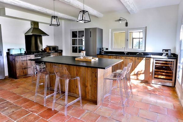 Fully Renovated Farmhouse With Landscaped Garden &Heated Pool 5mn Walk From Town - Saint-Rémy-de-Provence