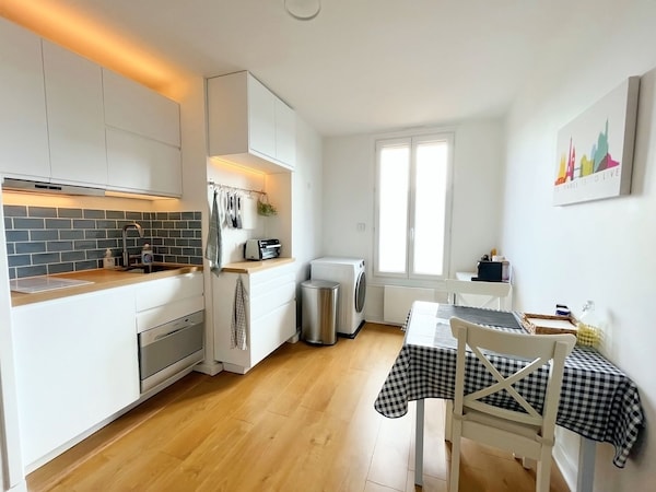 Modern Apartment Very Close To Paris - Cozy & Fast Wifi - 10 Min To Metro - Chevilly-Larue