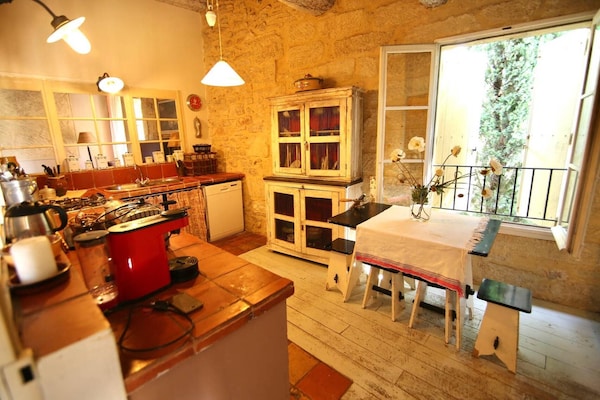Homerez - House For 8 Ppl. With Garden, Terrace And Balcony At Marsillargues - Aimargues