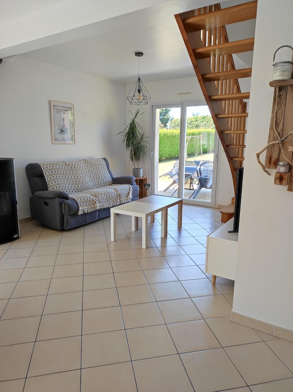 Homerez - House 5 Km Away From The Beach For 7 Ppl. With Garden At Trégomeur - Binic