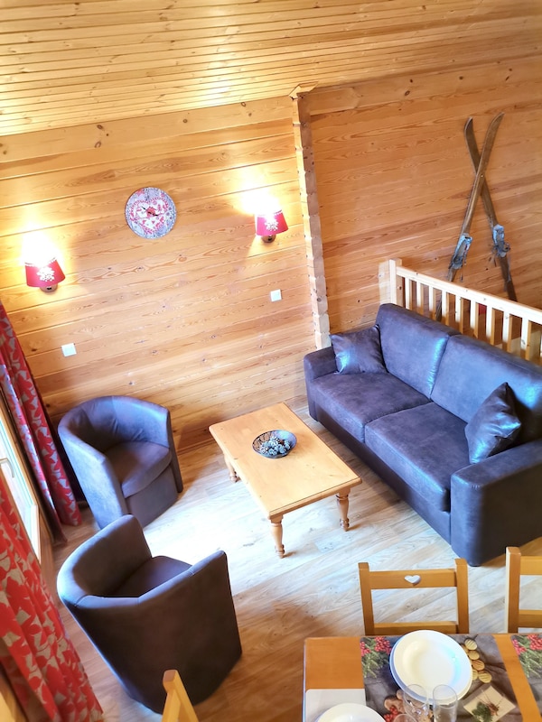 Homerez - Chalet 500 M Away From The Slopes With Shared Pool, Sauna And Balcony - Valmeinier