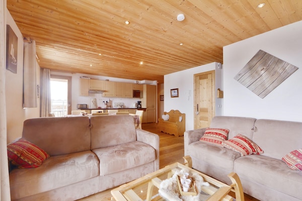 Homerez - Appartement 500 M Away From The Slopes For 9 Ppl. With Swimming-pool - Samoëns